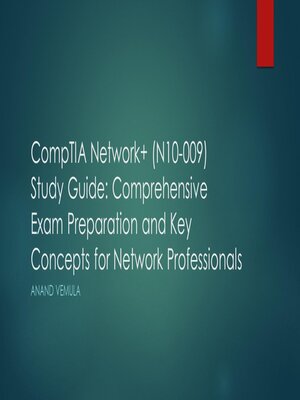 cover image of CompTIA Network+ (N10-009) Study Guide